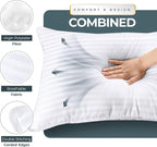 Utopia Bedding Bed Pillows King Size Set of 4, Down Alternative Pillows - Image 4
