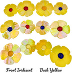 Esweny 12 Flower Stained Glass Mosaic Tiles - Image 2
