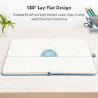 RETTACY Lined Journal Notebook, 192 Numbered Pages, A5 Size | Leather Hardcover - Image 7