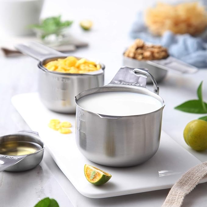Spring Chef Stainless Steel Measuring Cups and Spoons Set of 20 w/Leveler | - Image 9