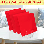 1/8 Thick 8 x 8 inch Acrylic Sheets - Image 5