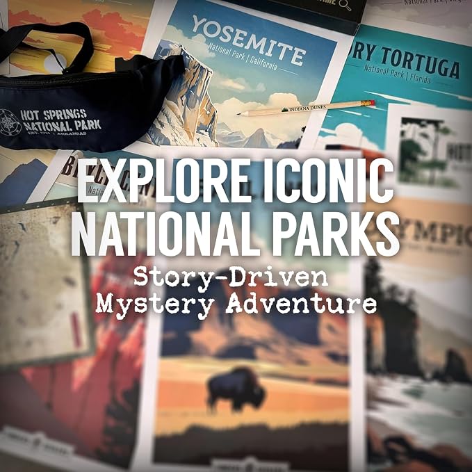 Escape Room Game for Adults – National Parks Mystery Adventure, Solve the Case - Image 5