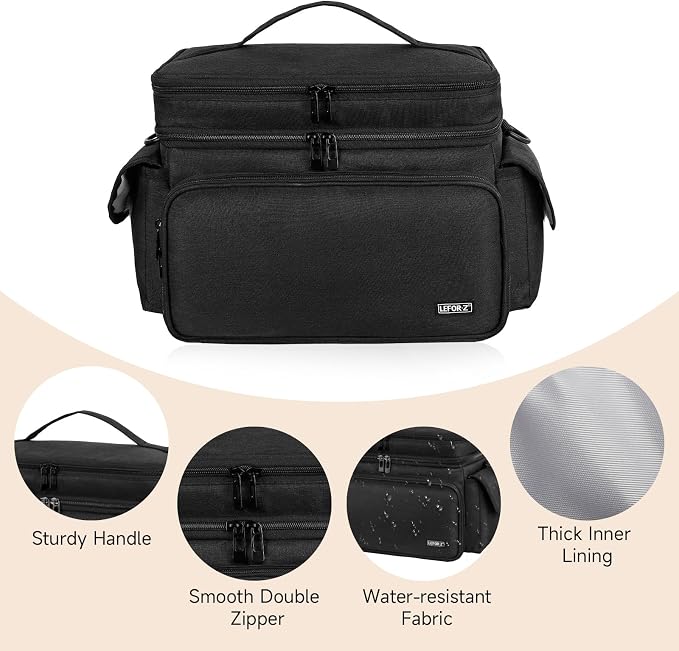 LEFOR·Z Large Sewing Supplies Organizer, Double-Layer Sewing Accessories - Image 8