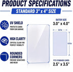 Amzlink® 400 Card Sleeves Toploads - Image 3