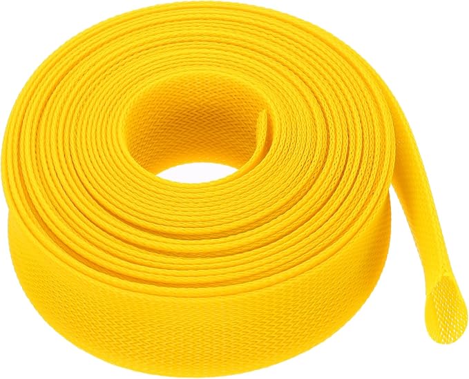 uxcell Expandable Sleeving, 1 1/2-inch 25ft Cable Sleeve by uxcell