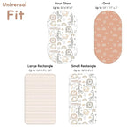 Yoofoss Bassinet Sheets for Baby, Baby Delight, Angelbliss, Soft Breathable - Image 3