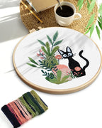 TINDTOP Embroidery Kit for Beginners Adult, Cat Embroidery Kit | Include - Image 7