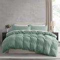 Nestl Sage Green California King Duvet Cover Sets by Nestl