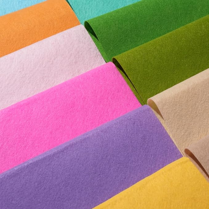 Phantomon 8" x 35" Felt Fabric Sheets, 1mm Sturdy Nonwoven Felt Rolls, Large - Image 8