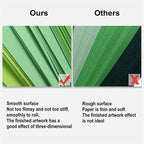 Paper Quilling Kit for Beginners & Adults, 1860 Paper Strips in 3 Sizes - Image 4