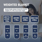 yescool Weighted Blanket for Adults Cooling Heavy Blanket for Sleeping Perfect - Image 7