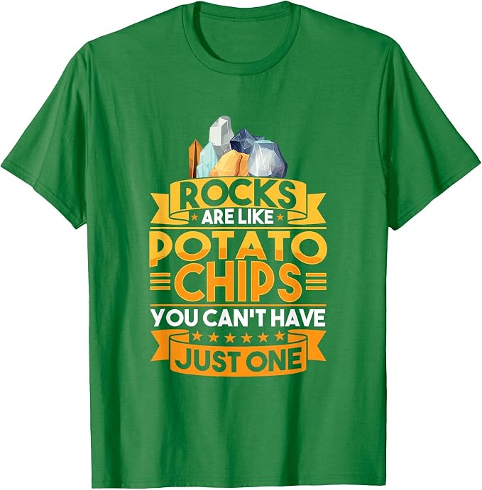 Rock Collecting Funny Geology Lover Rockhound Rock Collector T-Shirt by Unknown