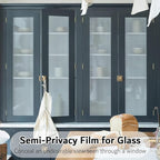 VELIMAX Reeded Glass Window Film, Window Privacy Film, Frosted Window Vinyl - Image 6