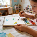 72 Pcs Butterfly Flower Stencils - Image 2