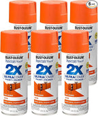 Rust-Oleum Painter's Touch 2X Ultra Cover Spray Paint, Satin Fire Orange | by Rust-Oleum