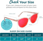 Sleep ZM Blue Light Blocking & Light Sensitivity Glasses - Image 4