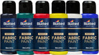 BLUEBIRD Fabric Paint, Sky Blue, 3.4 Fl Oz, Permanent Fabric Paints - Image 5