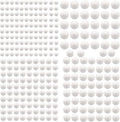 300 Pack Craft Foam Balls, 4 Sizes Including 1-2 Inches, Polystyrene Smooth by FFchuanhe