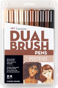 Tombow 56170 Dual Brush Pen Art Markers, Brush and Fine Tip Markers by Tombow