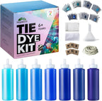 Tie Dye Kit - 7 Blue Shades Tie Dye Kits by MojiDecor