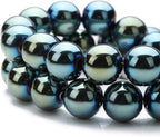 Zenkeeper 108Pcs Green Hematite Stones Beads Spacer Loose Beads Bulk - Image 5