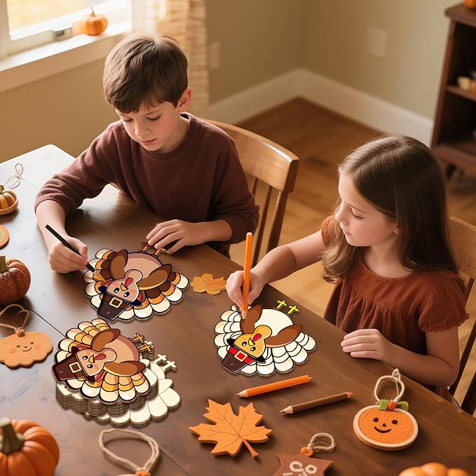 Large Size 7" Thanksgiving Crafts - Image 7