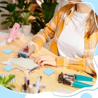 Frienda 24 Pcs 2" x 2" Rubber Carving Blocks Linoleum Blocks - Image 6
