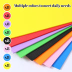 MAQUITA 48 Pcs 3mm Craft Foam Sheets, 6x9 Inch EVA Embroidery Puff Foam - Image 4