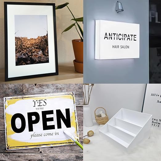 White Acrylic Sheet 8 x 12 x1/8 Inch Thick, Frosted Plexiglass Sheet | Acrylic - Image 7