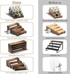 4 Set Wooden Tiered Risers Display Stands - Image 7