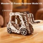 Wooden 3D Puzzle, Creative DIY Model Building Kit - Image 2