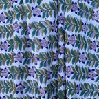 E-Tailor® Indian Handmade Ethnic 100% Cotton Running Hand Block Print Natural - Image 3