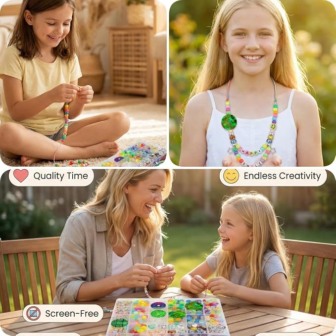 Hardy Guo Glow Pony Beads Bracelet Making Kit Beads - Image 9