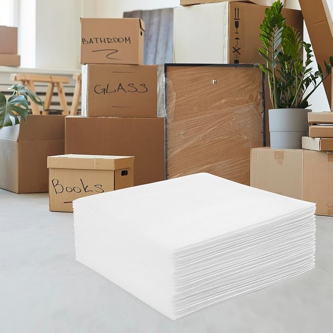 50 Pack Cushion Foam Pouches12x12 Inch, Foam Packing Pouches Protect Mugs - Image 7