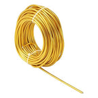 Fashewelry 32.8 Feet 5mm Gold Aluminum Wire Bendable Metal Craft Wire - Image 2
