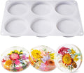 LET'S RESIN Extra Deep Resin Coaster Molds Silicone, 4 Inches Large 6 Cavity by LETSRESIN