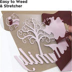 Dysania Brown Heat Transfer Vinyl, 10 Pack 12 x 12in Brown HTV Vinyl | Iron on - Image 3