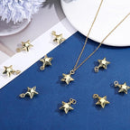 Beebeecraft 1 Box 12Pcs Star Charms - Image 4