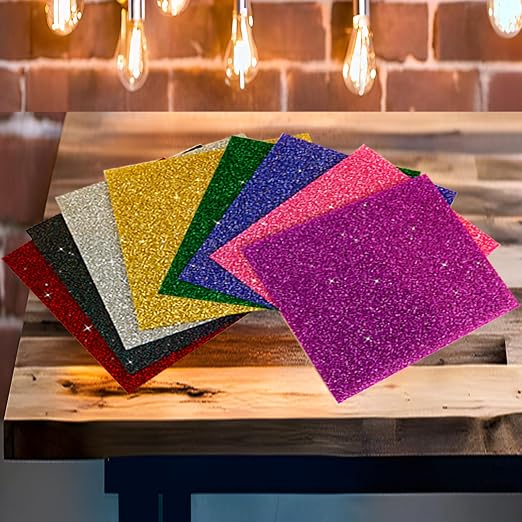 Glitter Acrylic Sheets 1/8 in Thick 8x8 Cast Sparkly Acrylic Sheets 3mm - Image 6