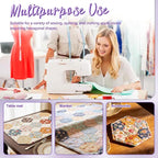 500 PCS Hexagon Piecing Paper Templates, Quilting Templates Accessories - Image 5