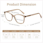 Madison Avenue Blue Light Blocking Glasses Anti Eyestrain UV Glare Blue Light - Image 5