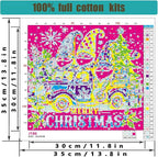 Christmas Gnomes Stamped Cross Stitch Kits - Image 6