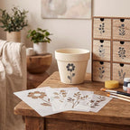 WSICSE 40 Pieces Flower Stencils - Image 6