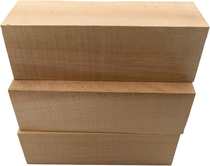 5PCS Basswood Carving Blocks, Whittling Wood Carving Kit, Unfinished Wooden - Image 5