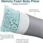 Rainmr Extra Long Body Pillow Cubies Memory Foam 150x50cm – Anime Body Pillow - Image 2