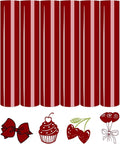Tintnut Maroon Heat Transfer Vinyl, easy cut & weed, stretch washable, works by Tintnut