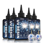 UV Resin 500g, Crystal Clear UV Resin Glue by AkiseyDirect