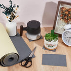 BENECREAT 118.1x7.9inch Self-Adhesive EVA Foam Roll, 2mm Thick Adhesive Craft - Image 4