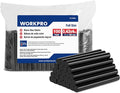 WORKPRO Black Hot Glue Sticks, 0.43" x 4", All-Temp | Strong EVA Adhesive by WORKPRO