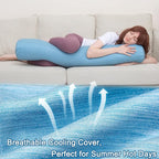 1 MIDDLE ONE Body Pillow, Bolster Pillow - Image 2